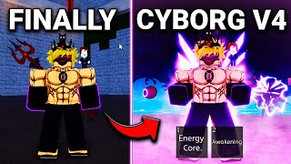 I Finally Fully UNLOCKED Cyborg Race V4 Awakening in Blox Fruits [upl. by Carie]