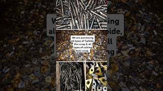 Purchasing all types of Carbide scrap and HSS scrap  8856899339 carbide hss scrap [upl. by Mercie]