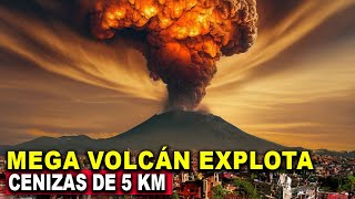 Mega volcán ruang explota en Indonesia Alerta Máxima Miles evacuan de emergencia [upl. by Salim]