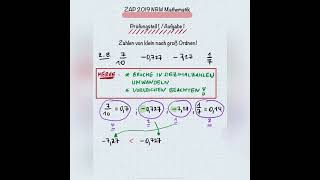 ZAP 2019 NRW Mathematik Prüfungsteil 1 Beispielaufgabe 1 Lösungen [upl. by Pinchas582]