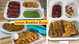 3 Lunch Boxs Recipes For Kids ll Tiffin Box ll Breakfast Recipes ll Nasta Recipe [upl. by Nyrual]