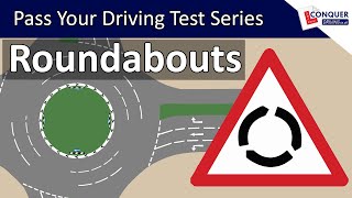 Roundabouts Driving Lesson UK  Pass your Driving Test Series [upl. by Jobi370]