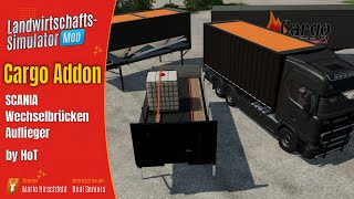 LS22 Mod  HoT Cargo NEUES Addon  LS22 Modvorstellung [upl. by Deragon]