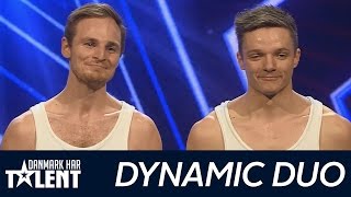 Dynamic Duo  Danmark har talent  Semifinale live [upl. by Aydidey761]