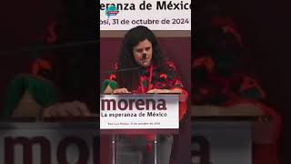 🔴🫵 quot400 mil pesos gana un ministroquot afirma Luisa María Alcalde en evento de Morena [upl. by Hgielah]