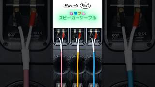 カラフルなスピーカーケーブル Colorful Cables2 Shorts [upl. by Nerrak]