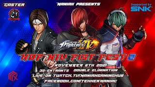 KOF XIV  FIST FEST 2  TOP 8  SNK Supported Tournament  FGC Pakistan  Rerun [upl. by Fairley881]