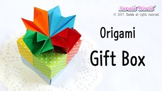 Origami  Decorative Gift Box [upl. by Atiuqihs]