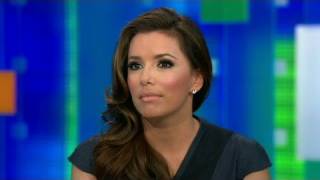 CNN Official Interview Eva Longoria talks border security [upl. by Relyks]