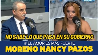 Guillermo Moreno con NANCY PAZOS 311024🔴 [upl. by Airdnaxila]