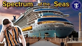 Tour at the BIGGEST Cruise Ship in Asia  Royal Caribbean Spectrum of the Seas  5 Days Walk Tour [upl. by Karen]