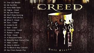 Creed Greatest Hits Full Album  The Best Of Creed Playlist 2023  Best Songs Of Creed [upl. by Ernaline113]