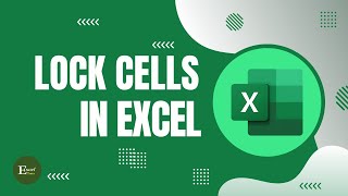 How to Lock Cells in Excel  Excel Tutorials No 34 [upl. by Eta]