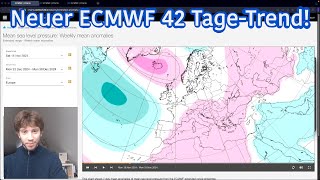 Spannende Dezemberaussichten ECMWF 42TageTrend wetter [upl. by Isaiah443]