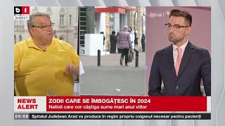 ZODII CARE SE ÎMBOGĂȚESC ÎN 2024 Invitat MARIAN GOLEA Știri B1TV23 dec 2023 [upl. by Suolhcin]