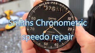 Smiths Chronometric speedo repair BSA C10 250 [upl. by Klemm]