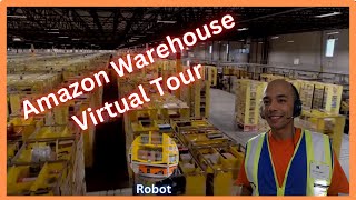 Amazon Warehouse Virtual Tour  Amazon Fulfillment Centre Virtual Tour  Join us [upl. by Riatsila310]