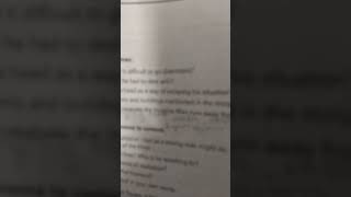 Grade 7 text book Engaging English chapter 13 quot The Invisible Manquot Questions and answers part 1 [upl. by Phelia]