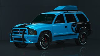 GTA 5  Bravado Dorado Customization Dodge Durango [upl. by Weigle]