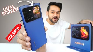 LAVA Agni 3 5G Review  Coolest Phone Under 20000 Indias first Dual Amoled Screen [upl. by Marv794]