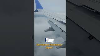 Landing at SFO  United Airlines [upl. by Ditter]