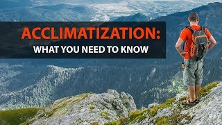 Acclimatization What You Need to Know [upl. by Frodin]