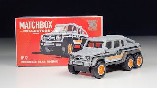 Matchbox Premium Review Mercedes Benz G63 AMG 6X6  2023 Collectors Series [upl. by Isaak]