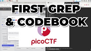 First Grep and Codebook picoCTF Walkthrough [upl. by Koralle506]