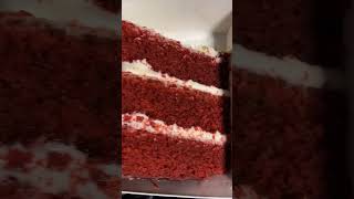 Red Velvet Cake 🎂 for the win 🏆 redvelevet cake dessert sweettooth myfavorite [upl. by Mure373]