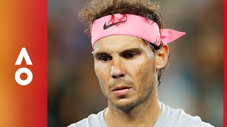 What went wrong for Nadal  Australian Open 2018 [upl. by Orfurd]