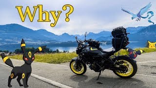 Riding my MT07 into Europe ALONE  EP1 [upl. by Omocaig]