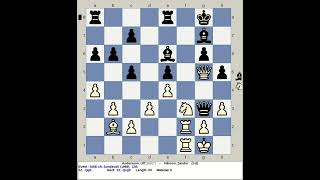 Andersson Ulf vs Nilsson Zandor  Sweden Chess 1969 Sundsvall [upl. by Kcirddes]