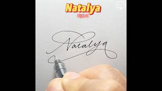 Natalya signature autograph [upl. by Aihcrop999]