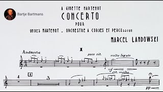 Marcel Landowski  Concerto for ondes Martenot 1954 [upl. by Kcirdnekel888]