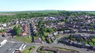 aerial view of Cumnock [upl. by Alakcim480]