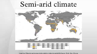 Semiarid climate [upl. by Cioban603]