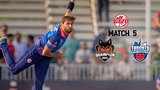 GT20 Canada Season 3  Match  5 Highlights  Brampton Wolves vs Toronto Nationals [upl. by Welby]