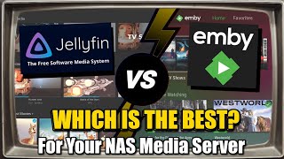 Emby vs Jellyfin  Which Should You Use on Your NAS [upl. by Alak]