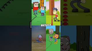 Kindness Beha or of Gin and Tom Animation meme animationmeme funny challenge trend shorts [upl. by Corvin]