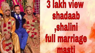 Shadaab khan shalini suryavanshi ful marriage masti sanjayNancyshivani [upl. by Odrahcir]