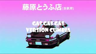 Initial D  Gas Gas Gas Version Cumbia  Dj Santiago Cejas [upl. by Wailoo]