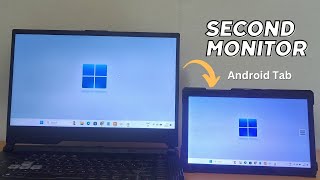 Use any Android Tablet as a Second PC Monitor [upl. by Acile]