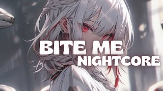 ⌜Nightcore⌟  Bite me  Avril Lavigne Lyrics [upl. by Debbra]