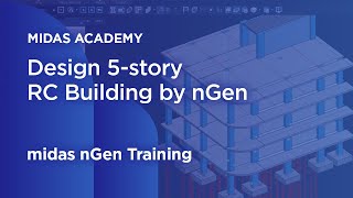 Design 5Story RC Building by nGen [upl. by Trinl]