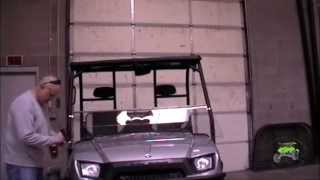 Ranger 20032009 Crew Windshield Installation Tutorial  UTV Windshields amp Accessories [upl. by Nohj]