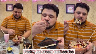 Shaheen bagh 40 futa best pastry cake shakes cold coffee ice cream [upl. by Pilloff]