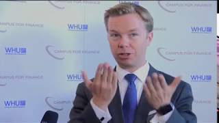 Interview with Dr Dirk Holländer at the Campus for Finance – WHU New Years Conference 17 [upl. by Ydroj]