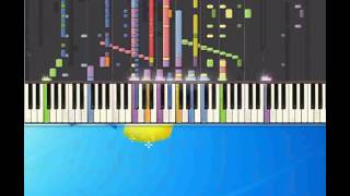 Bandiera gialla Pettenati Gianni Piano tutorial by Synthesia [upl. by Ahsenac]