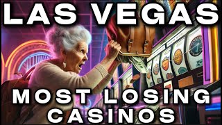 The 5 Most Losing Casinos in Las Vegas – You Won’t Believe 1 [upl. by Alekal]