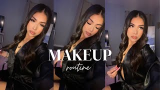 makeup routine🤍 [upl. by Cinamod]